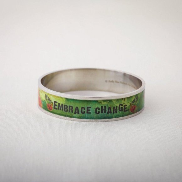 Kelly Rae Roberts Embrace Change Colorful Bangle New - Picture 1 of 1